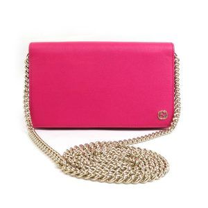 GUCCI Pink Leather Wallet